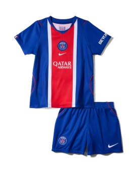 Billige Fotballdrakt Paris Saint-Germain Replika Hjemmedraktsett Barn 2026-27 Kortermet (med bukser)
